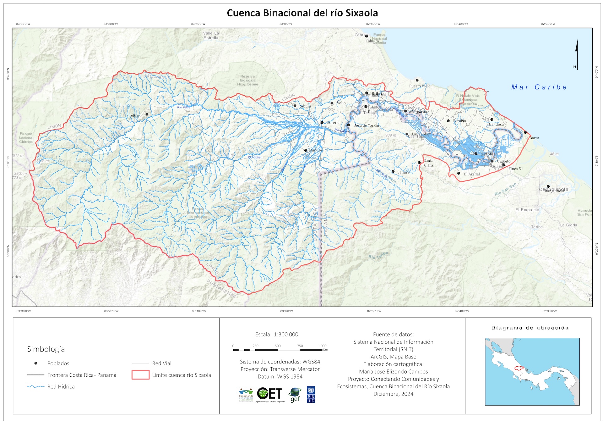 Mapa base de la Cuenca