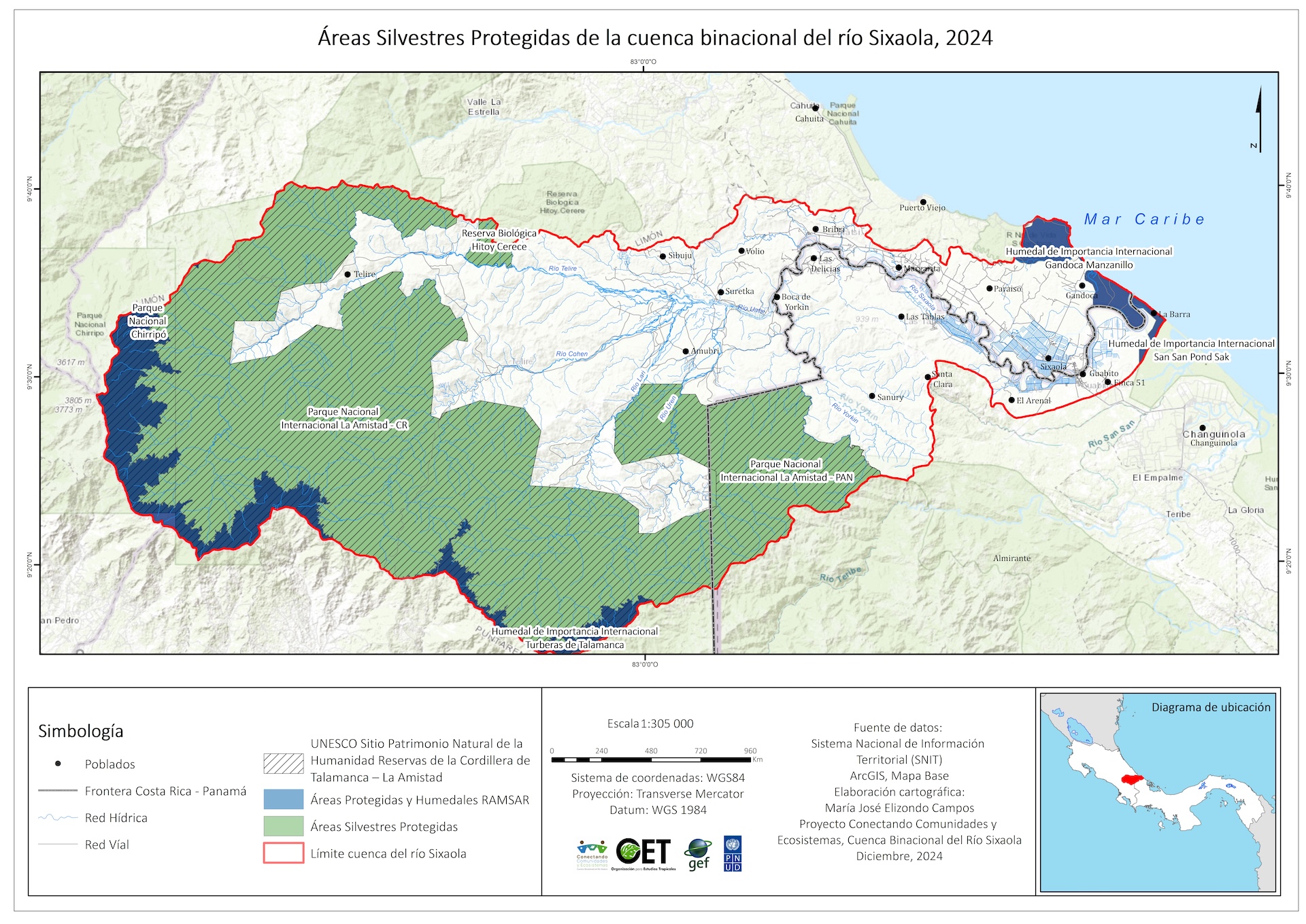 Mapa Áreas Silvestres Protegidas (ASP)